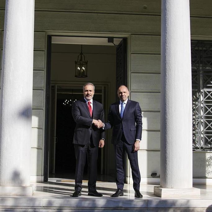 Turkey's foreign minister visits Athens to help mend ties between the regional rivals